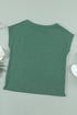 Pocketed Tee With Side Slits