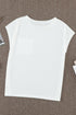 Pocketed Tee With Side Slits