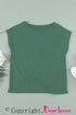 Pocketed Tee With Side Slits