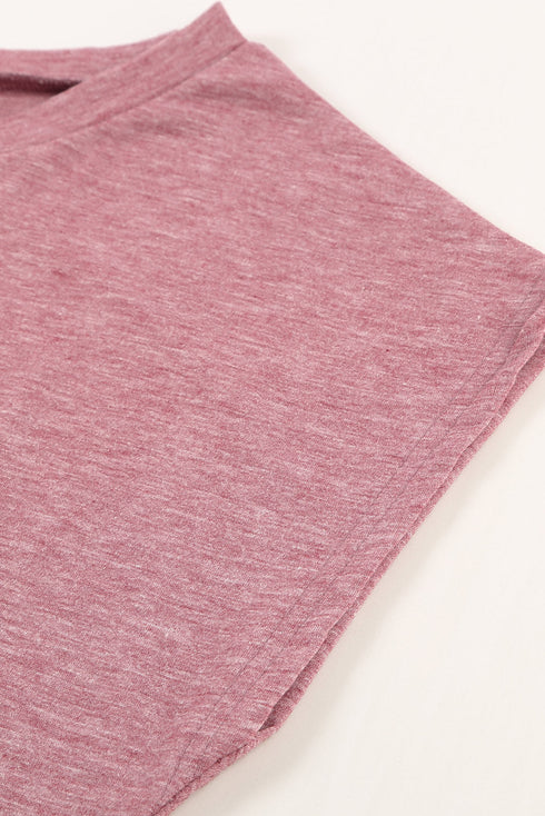 Pocketed Tee With Side Slits