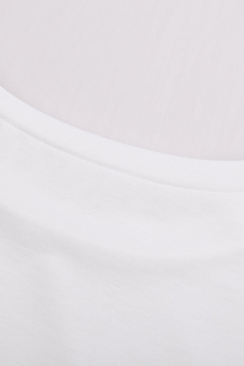 Pocketed Tee With Side Slits