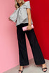 Polka Dot Off Shoulder Bow Knot Short Sleeve Blouse