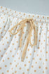 Polka Dot Patchwork Long Sleeve Pant Set