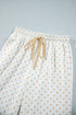 Polka Dot Patchwork Long Sleeve Pant Set