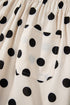 Polka Dot Print Patched Pocket Wide Leg Loose Pants
