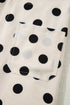 Polka Dot Print Patched Pocket Wide Leg Loose Pants