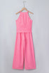 Polka Dot Print Slim Tank And Loose Pant Set