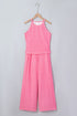 Polka Dot Print Slim Tank And Loose Pant Set