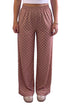 Polka Dot Printed Loose Silhouette Retro Inspired Pants