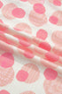 Polka Dot Smocked Ruffle Sleeve A Line Maxi Dress