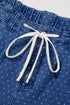 Polka Dot Wide Leg Full Length Shift Jeans