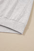 Polo Collar V Neck Drawstring Wide Leg Pant Sets