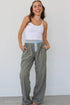Preppy Southern Belle Gingham Boxer Style Pants
