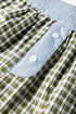 Preppy Southern Belle Gingham Boxer Style Pants