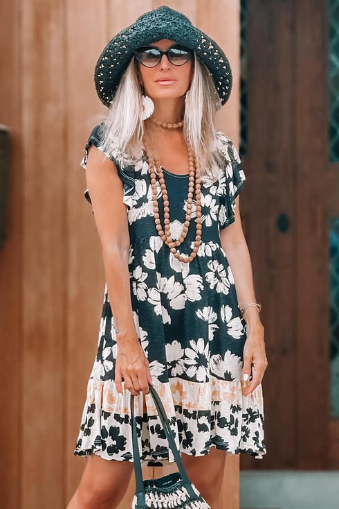 Primrose Path Empire Waist Mini Dress