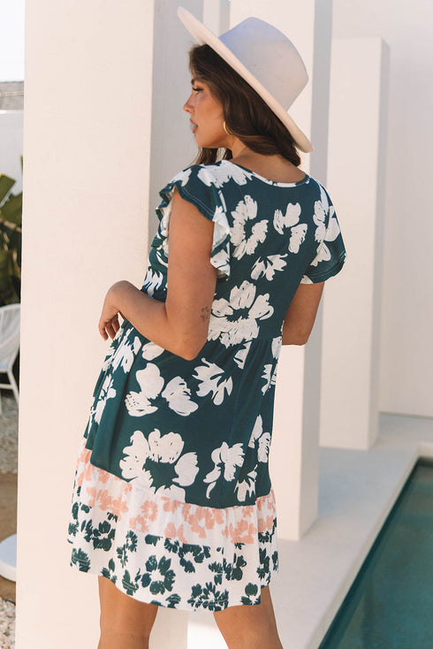 Primrose Path Empire Waist Mini Dress