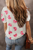 Print Bubble Sleeve Tee
