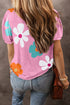 Print Bubble Sleeve Tee