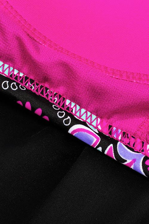 Print Insert Racerback Tankini Set