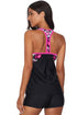 Print Insert Racerback Tankini Set