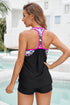 Print Insert Racerback Tankini Set