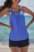 Print Insert Racerback Tankini Set