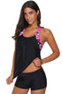 Print Insert Racerback Tankini Set
