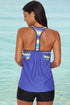Print Insert Racerback Tankini Set