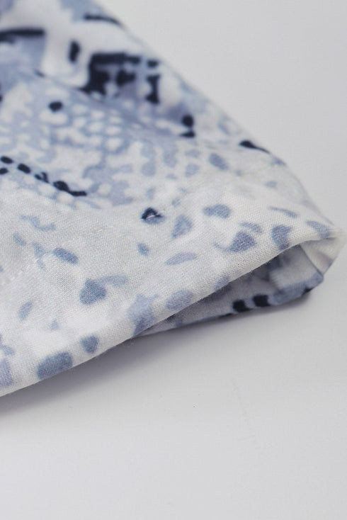 Print Kangaroo Pocket Hoodie