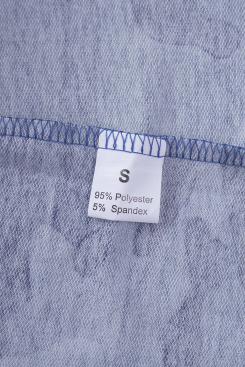 Print Kangaroo Pocket Hoodie