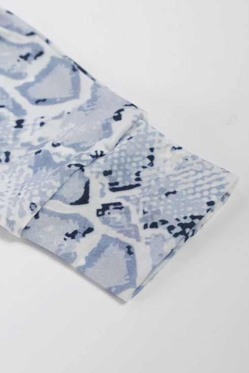 Print Kangaroo Pocket Hoodie