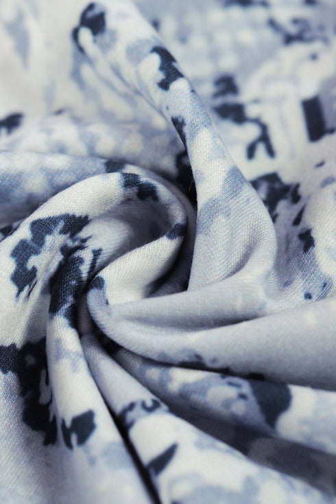 Print Kangaroo Pocket Hoodie