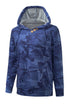 Print Kangaroo Pocket Hoodie