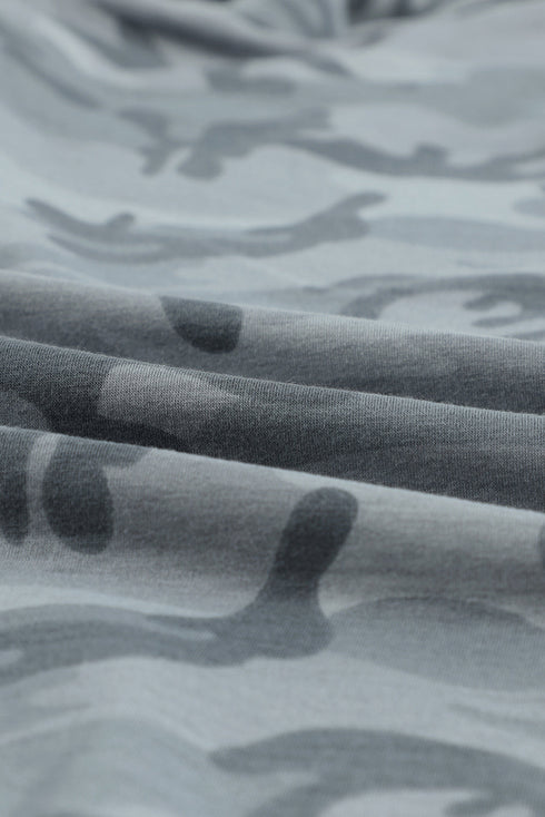 Print Kangaroo Pocket Hoodie