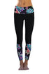 Printed Details Leggings Yoga Pants