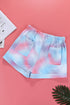 Printed Drawstring Elastic Waist Pocketed Casual Shorts