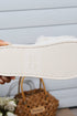 Printed Plush Fleece Open Toe Slide Slippers