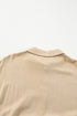 Puff Sleeve Buttoned Tiered Pleated Shirt Mini Dresses