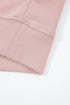 Puff Sleeve Crop Pullover Drawstring Wide Leg Pant Set