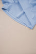 Puff Sleeve Pearl Embellished Scallop Trim Two Piece Dress