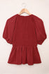 Puff Sleeve Smocked Top