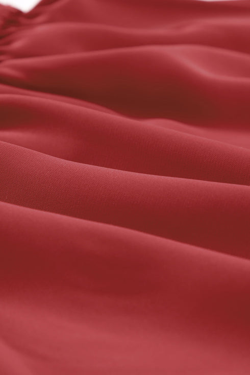 Puff Sleeve Smocked Top