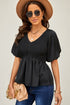 Puff Sleeve Smocked Top