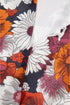 Puff Sleeve Wrap V Neck Flowy Floral Mini Dress
