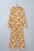 Pumpkin Print Two Piece Long Sleeve Lounge Set