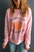 Pumpkin Season Graphic Crew Neck Pullover