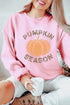 Pumpkin Season Graphic Crew Neck Pullover