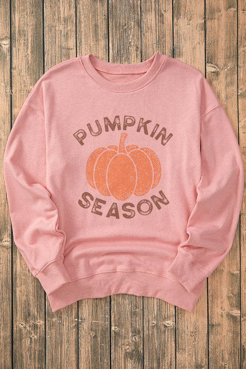 Pumpkin Season Graphic Crew Neck Pullover