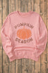 Pumpkin Season Graphic Crew Neck Pullover