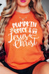 Pumpkin Spice And Jesus Christ Graphic T-Shirt